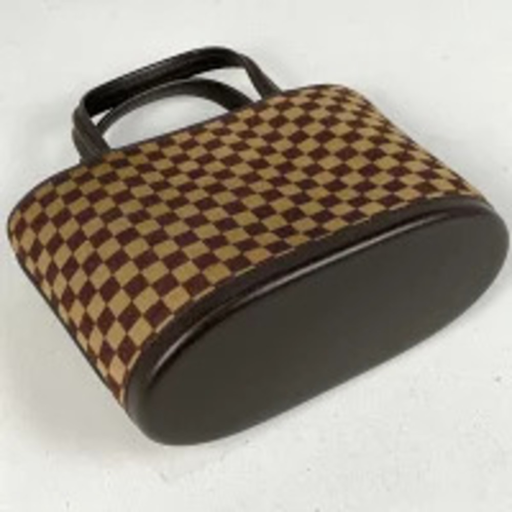 Louis Vuitton Impala Brown Sauvage Haircalf Handbag Damier Brown